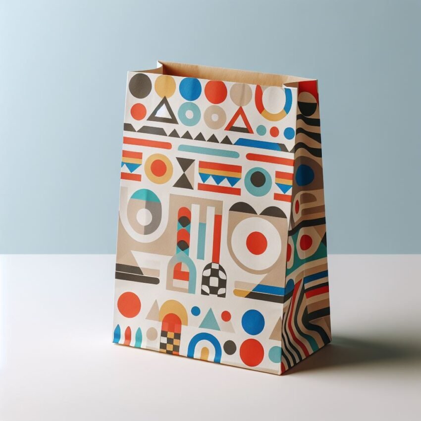 wrapping paper bag