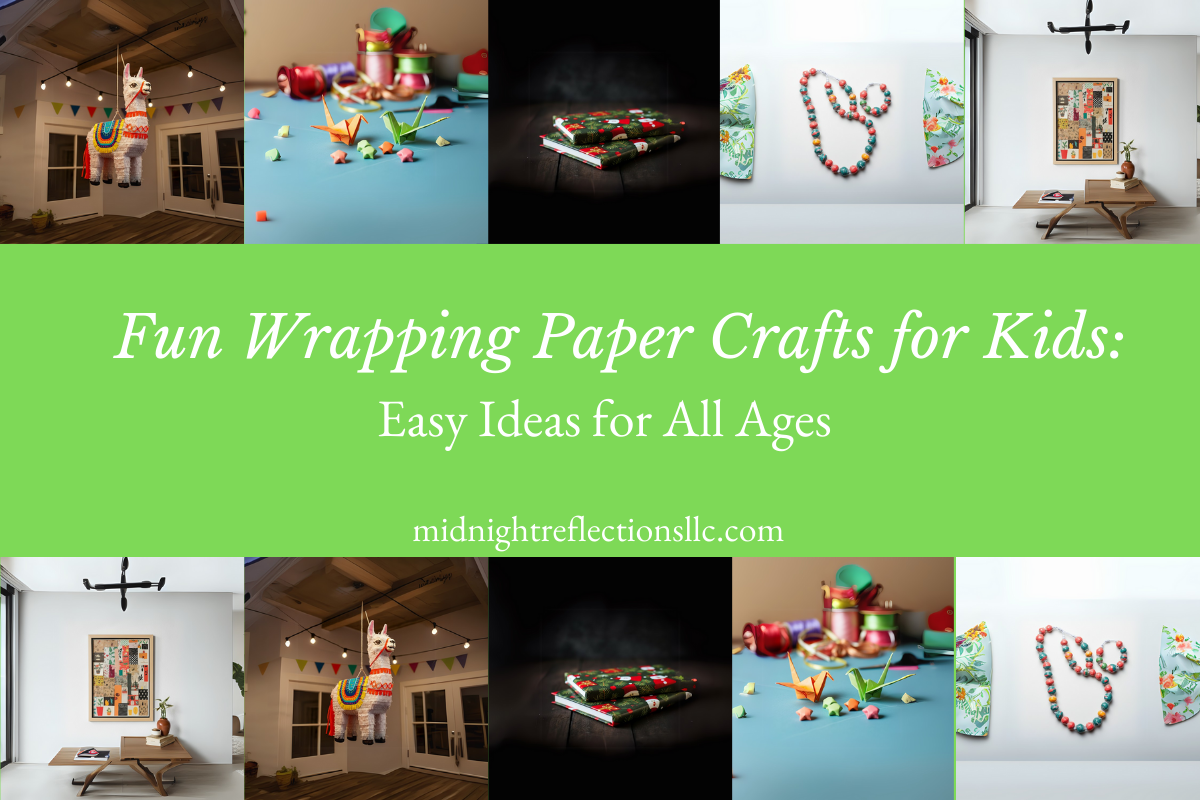 Fun Wrapping Paper Crafts