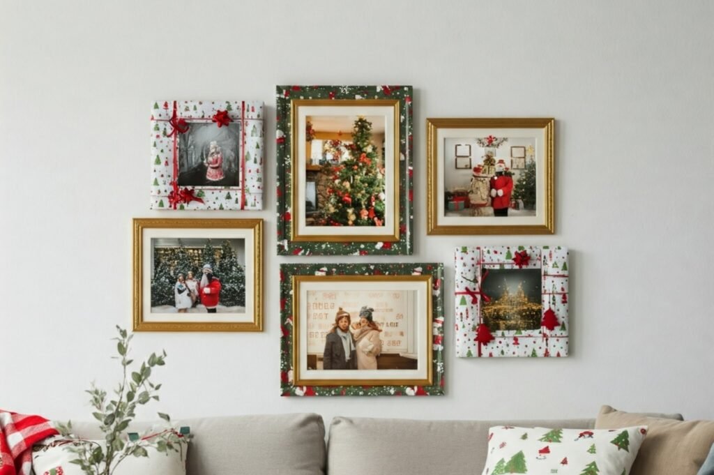 wrapping paper frames